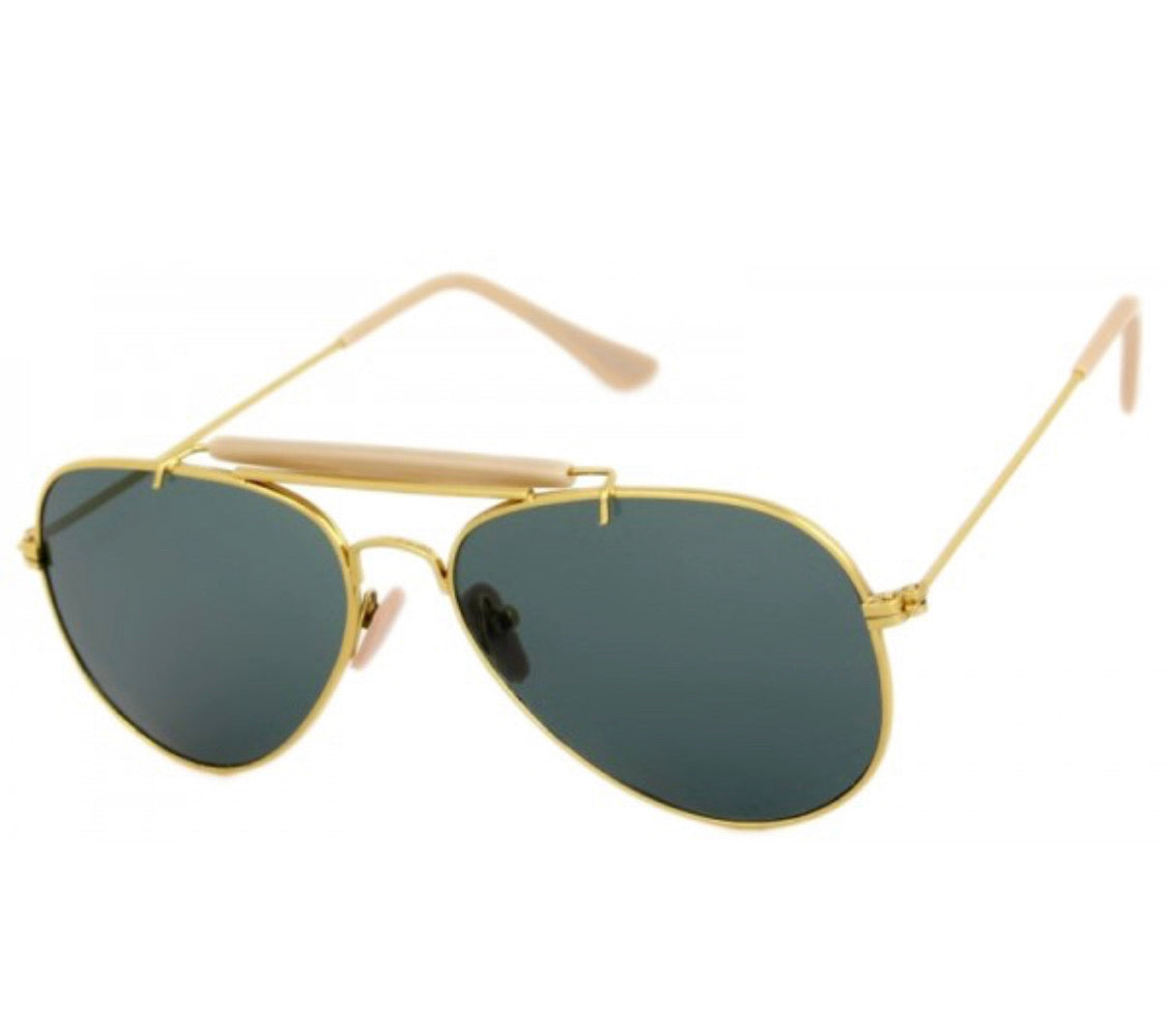 MEDUSA AVIATOR DARK LENS SUNGLASS