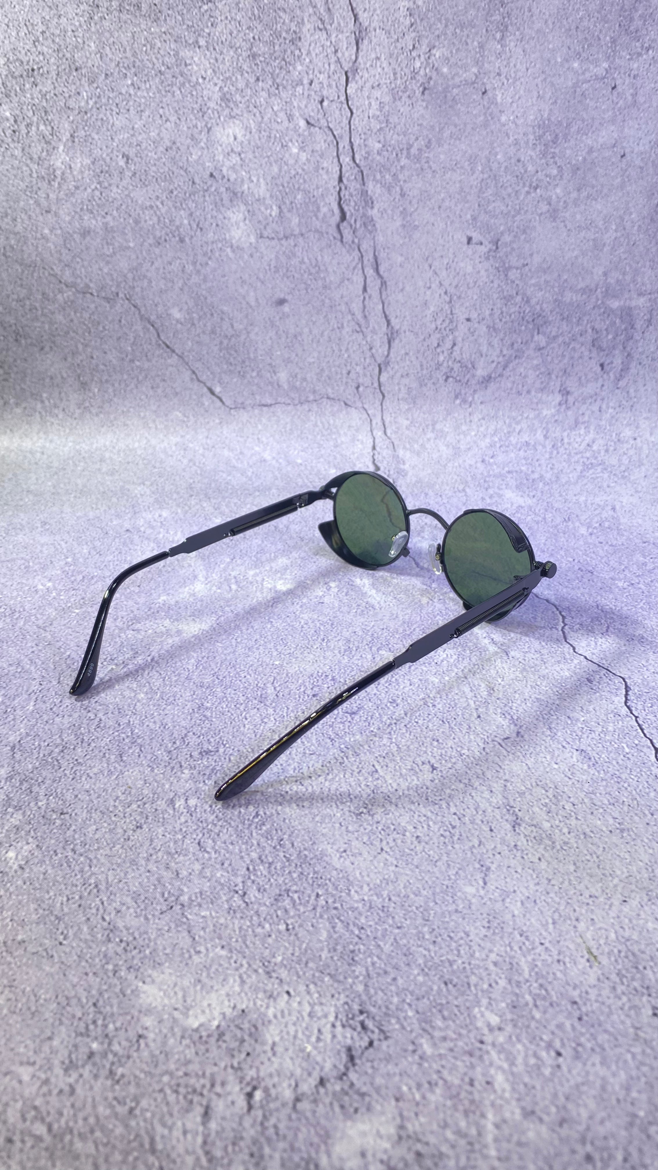 MEDUSA SMALL ROUND METAL SUNGLASS