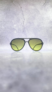 MEDUSA BLACK AVIATOR DESIGNER SUNGLASS