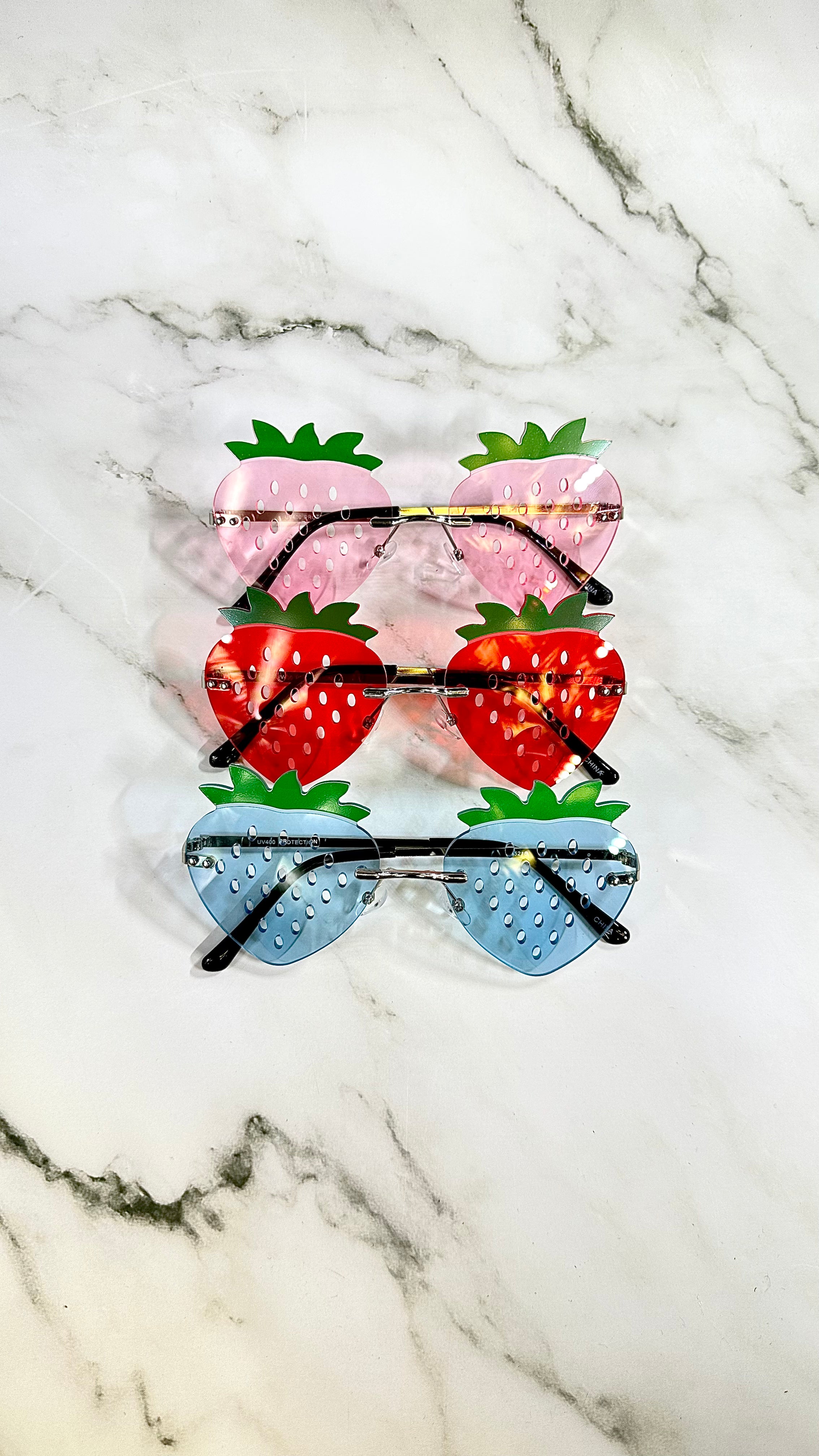 MEDUSA STRAWBERRY SUNGLASS