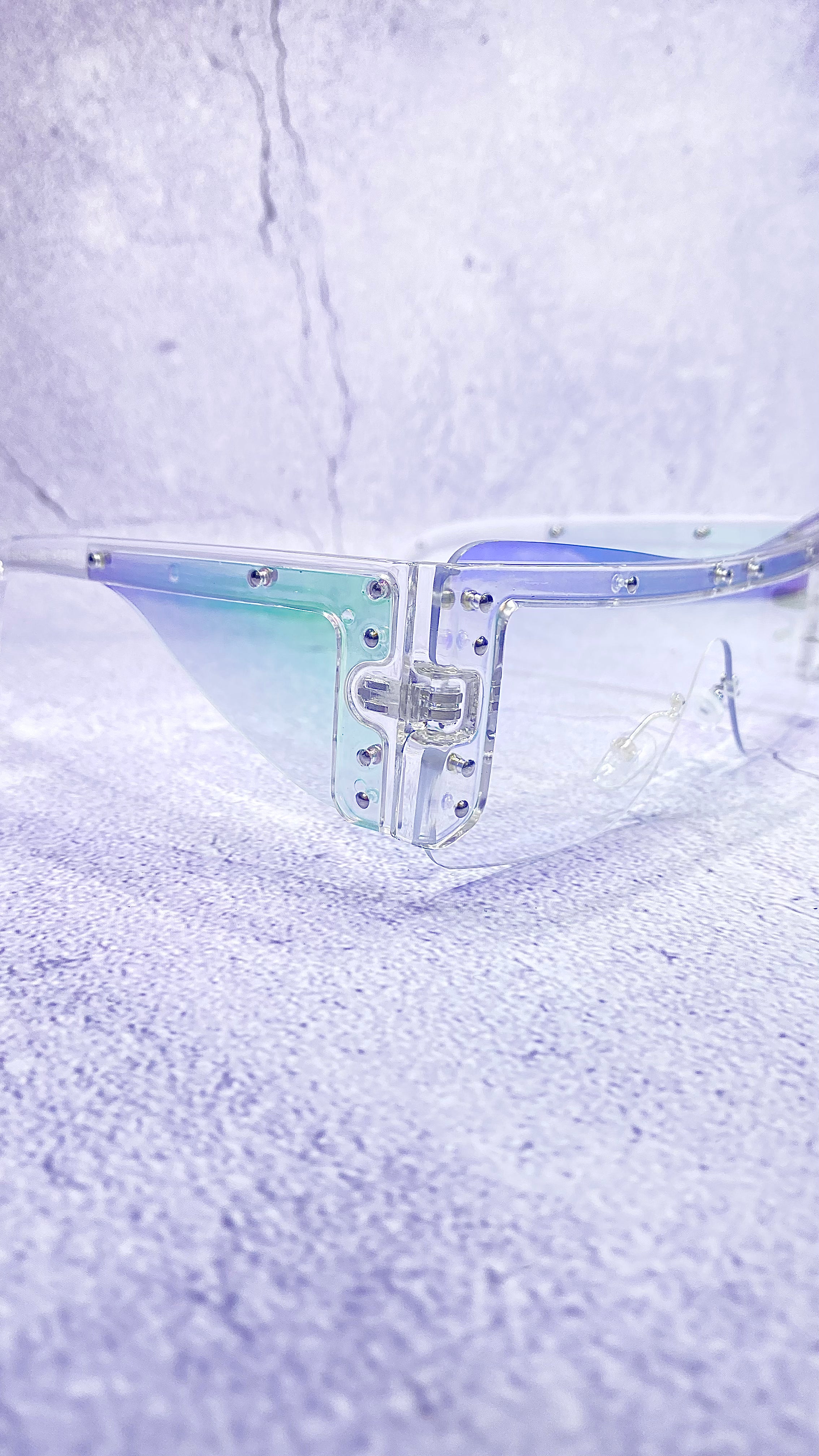 MEDUSA REFLECTIVE RAVE GLASSES