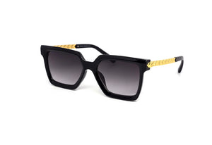 MEDUSA ELEGANT SQUARE GOLD SUNGLASS