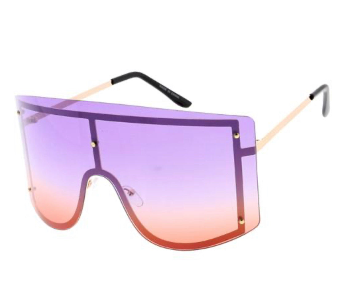 MEDUSA OVERSIZED OMBRE SUNGLASS