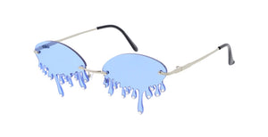 MEDUSA RHINESTONE DRIP SUNGLASS