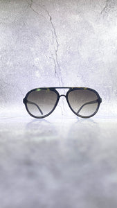 MEDUSA BLACK AVIATOR DESIGNER SUNGLASS