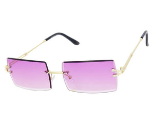 MEDUSA SQUARE RIMLESS SUNGLASS