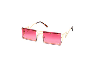 MEDUSA STUDDED SQUARE SUNGLASS