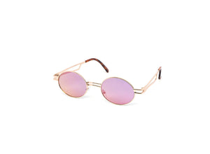 MEDUSA MODERN ROUND REFLECTIVE SUNGLASS