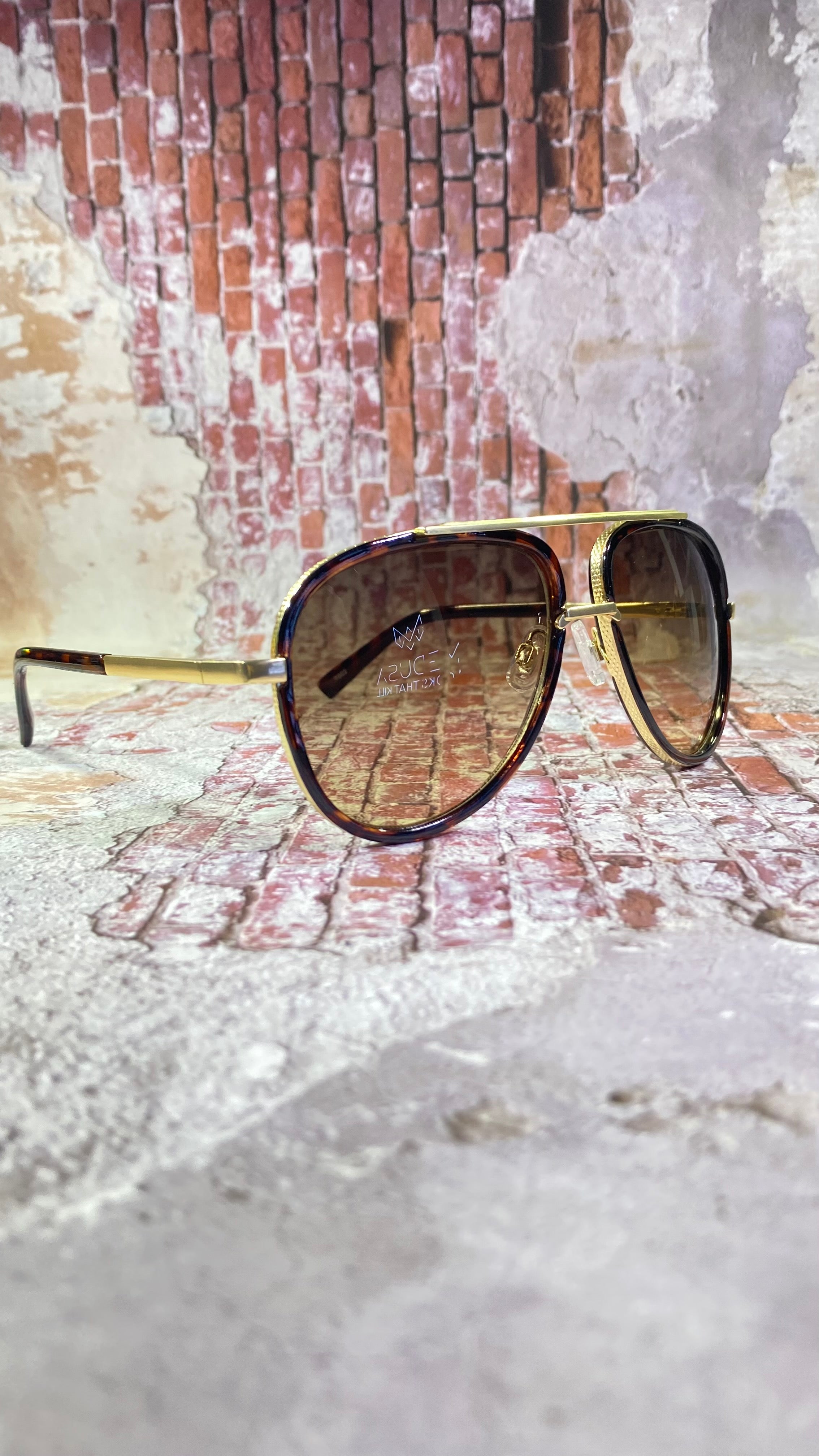 MEDUSA METAL AVIATOR SUNGLASS